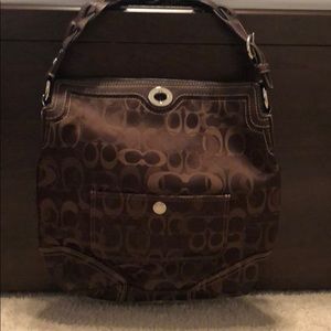 Authentic Brown Coach Purse
